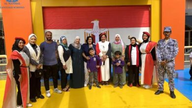 صورة احتفالات مدرسة Al manhal language school